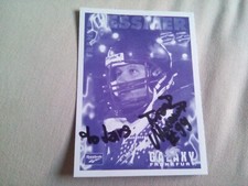 Autogrammkarte Frankfurt