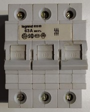 Legrand Hauptschalter 63A 3-polig