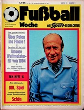 WM Heft Nr. 6 Fußball Woche