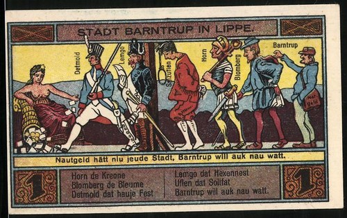 Notgeld barntrup 1921 - barntrup, 1921,