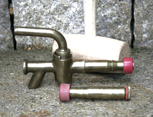Messing zapfhahn mit - messing-,