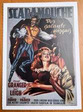 Scaramouche - Der galante Marquis - Filmkarte Filmplakatkarte Cinema - Granger