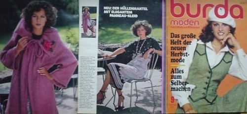 Burda mode 1977 folklore - ,