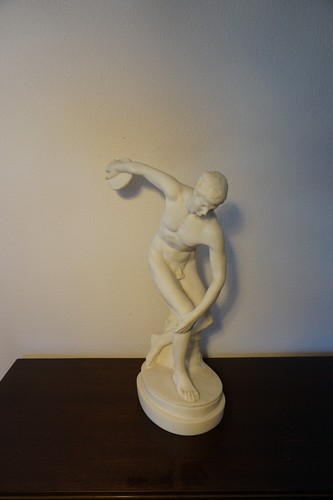 Alabaster statuette figur - statuette,