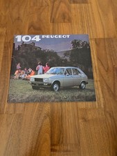 Peugeot 104 Prospekt 1981