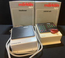 Märklin H0 Digital Steuergerät Control Unit 6021, Transformator 6002 Gebraucht