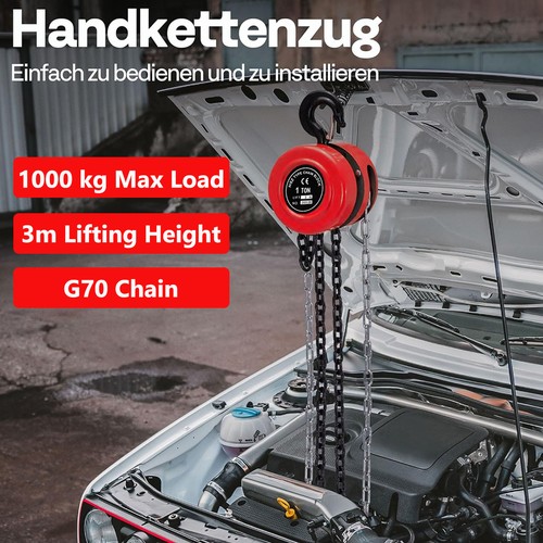 Kettenzug mit 1000kg traglast - kettenzug,