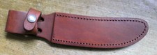 Braune leder scheide für - leder,