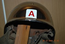 1 Feuerwehrhelm Silbern -  Katastrophenschutz ? THW aus den 70?s Jahren