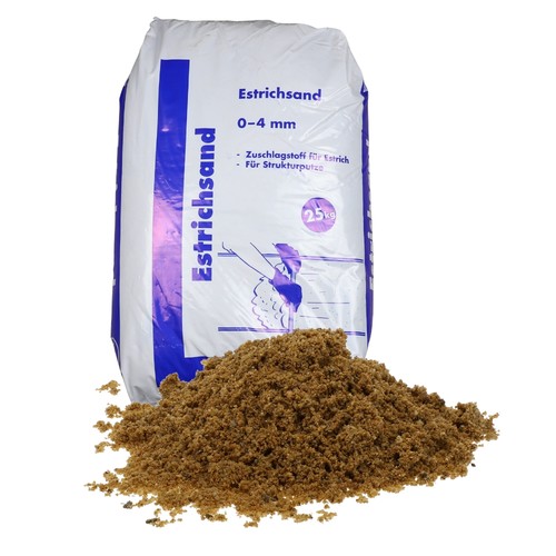 Estrichsand 4 mm - kg,