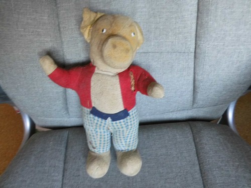 Altes vintage stofftier - /,