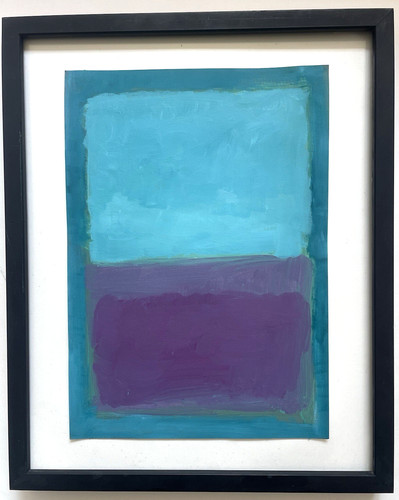 Mark rothko original - mark, acrylic