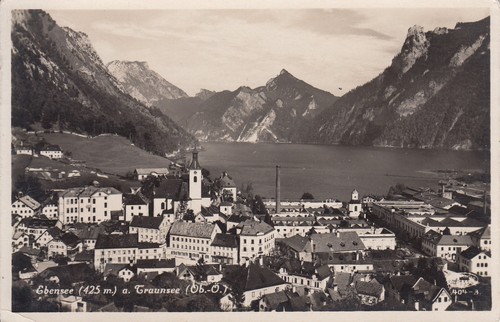 Postkarte ebensee a - -,