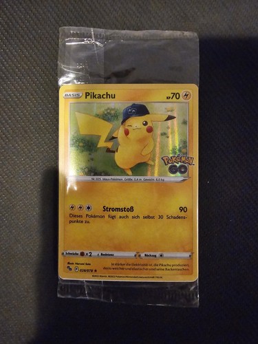 Pokémon pikachu promo card - pokémon, de