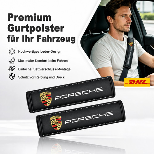 Echtleder auto gurtschoner - auto,