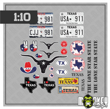 USA Texas Lone Star  Set
