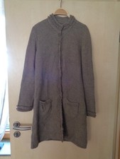 Damen Gerry Weber schöner, warmer Strickmantel lange Strickjacke Gr. 38