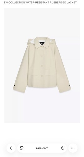 Gummi jacke zara - gummi,
