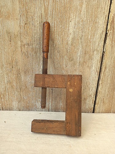 Alte holzzwinge schreiner - holzzwinge,