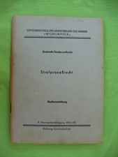 DDR Offiziersschule MdI