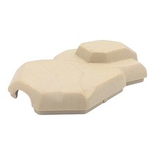 Playmobil Flachfelsen hellgrau