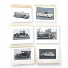 6 Automobilia Studienblätter