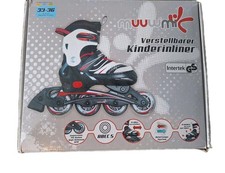 INLINER Inlineskates Kinder  Gr. 33-36 verstellbar, Fast Neu Intertek Muuwmi