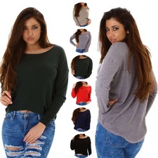 Damen pullover vokuhila - pullover,