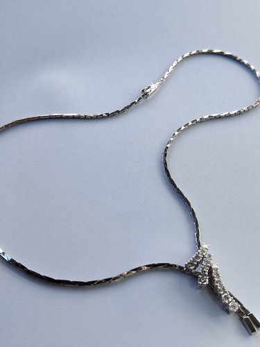 Brillant collier 585 weißgold - 585,