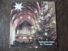 Vinyl, LP, Weihnachtssingen der Thomaner, Thomanerchor Leipzig, Eterna