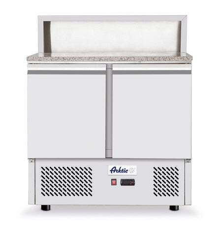 Pizzatisch zweitürig 300 l - zweitürig,