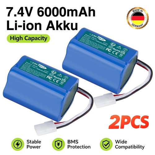 2pack ion akku für - 7.4v,