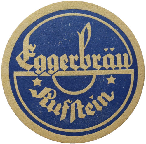 Alter bierdeckel eggerbräu - alter,