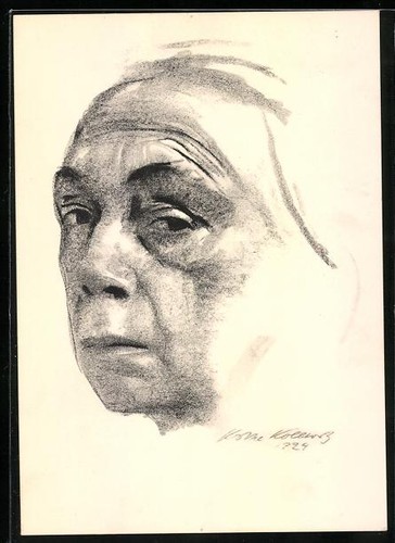 Künstler käthe kollwitz - künstler-ak,