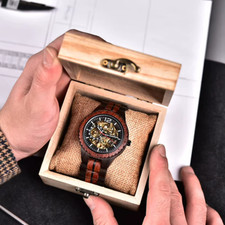 Herren Holzuhr Holz