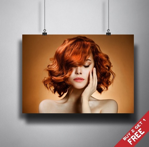 Kurzgewellte haare poster - kurzgewellte,