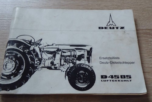 Deutz schlepper d4505 - deutz,