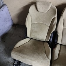 Lancia Phedra 5 Sitze Wildleder beige hinten komplett