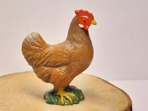 Schleich huhn braun 13128 neu - braun,