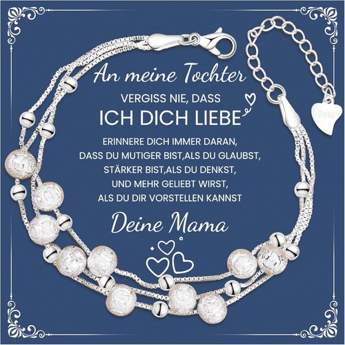 Tochter armband silber damen - tochter,