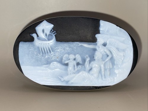 Antike gemme kamee - antike, gemme/kamee+etui,oval