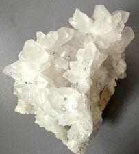 Quarz auf Danburit, Charcas, San Luis Potosí, Mexiko, 161 g, 10x8x5 cm