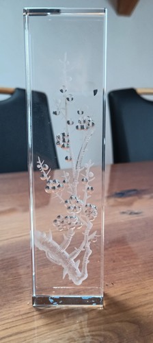 Kristall glasblock beeren - kristall, 3d