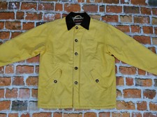 *CHEVIGNON VINTAGE WINTER DENIM COWBOY MANTEL JACKE*SONNEN GELB*GR: M*TIP TOP