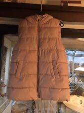 Damen ärmellose Steppweste beige Gr. 36 von Vila