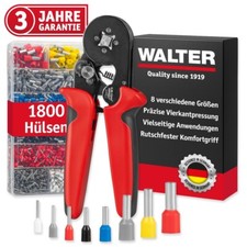 Walter crimpzangenset mit 1800 - walter,