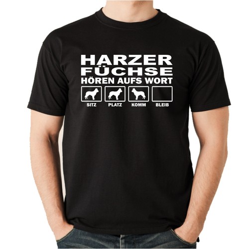 Shirt harzer fuchs hören - t-shirt,
