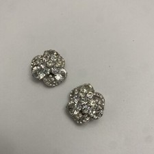 Weiss Clip On Earrings Clear