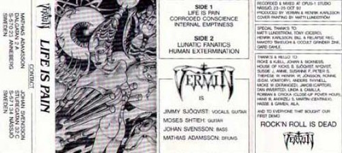 Vermin life pain mc - -,