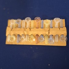 12 alte Lauscha Tischvasen